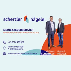 Mag. Wolfgang Schertler und Dr. Gebhard Nägele
Steuerberer