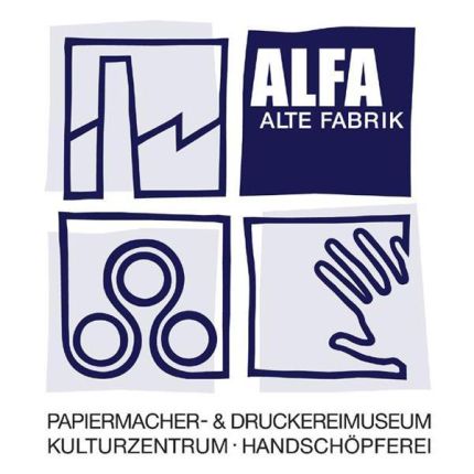 Logo von Papiermachermuseum und Veranstaltungszentrum Alte Fabrik