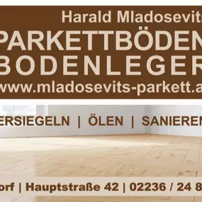 Parkettböden Harald Mladosevits in Maria Enzersdorf