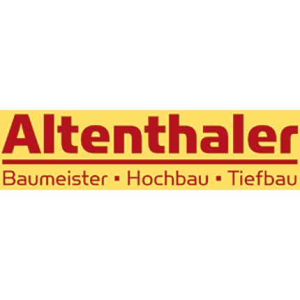 Logo von Altenthaler Bau GmbH
