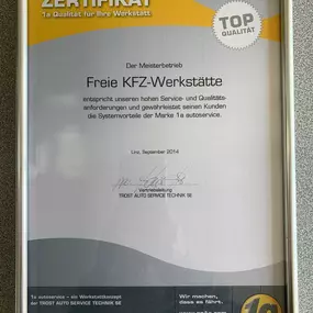 Freie KFZ-Werkstätte GmbH