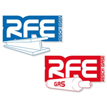 Logotipo de RFE - Gase GmbH Schrott - Metalle - Gase