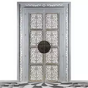 Portal / Schrankverbau im indischen Stil