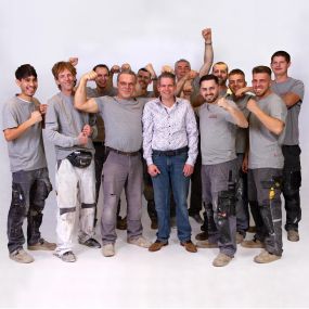 Syrovatka-Bodenleger-Maler-Tapezierer Team Foto 2020