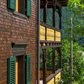 Heinrich Liepert Malerei, Holzflächen, Fensterläden, Öldeckfarbe