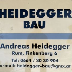 Heidegger Bau - Heidegger Andreas