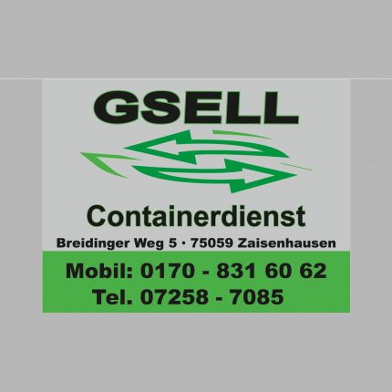 Logotyp från Gsell Containerdienst