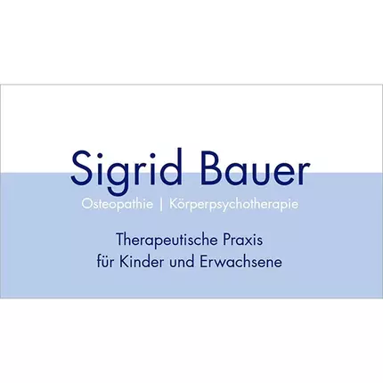 Λογότυπο από Bauer Sigrid | Therapeutische Praxis für Kinder und Erwachsene