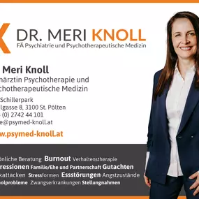 Dr. Meri Knoll Psychiater und Psychotherapeutische Medizin