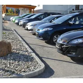 Unser Gebrauchtwagenplatz