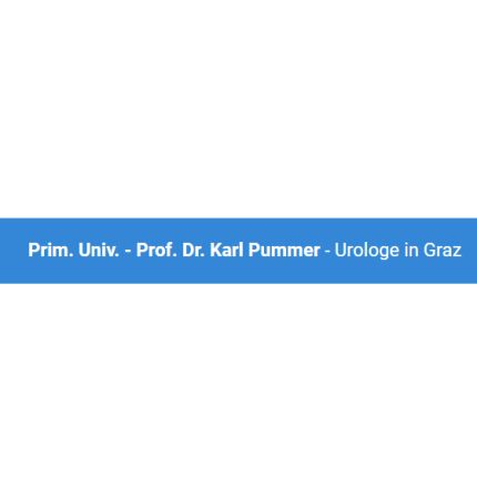 Logotyp från Univ. Prof. Dr. Karl Pummer