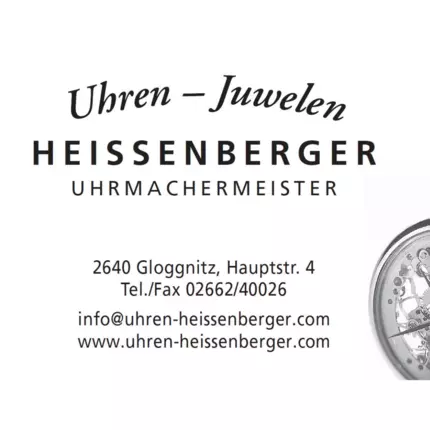 Logo from Juwelier & Uhrmachermeister Heissenberger