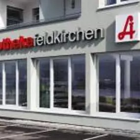 Apotheke Feldkirchen, Mag. pharm. Johanna Zweimüller-Gruber
Aussenansicht