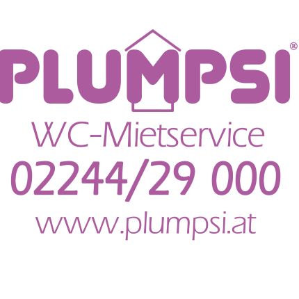 Logotyp från PLUMPSI WC-Mietservice