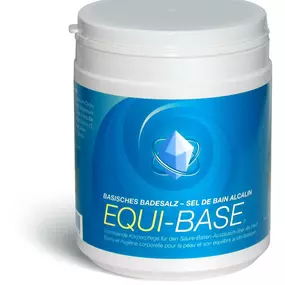 Equi-Base basisches Badesalz
 
Die wohltuende, basische Körperpflegelinie für den Säure-Basen-Ausgleich Ihrer Haut. Mit den natürlichen Körperpflegeprodukten EQUI-BASE von Biosana wird Ihre Haut angeregt, Säuren und Schlacken auszuscheiden. Damit wird durch die Neutralisation der Säuren die Rückfettung Ihrer Haut gefördert. EQUI-BASE kann Cellulite reduzieren und braune Altersflecken zum Verschwinden bringen. Das Hautbild wird durch die Entschlackung verfeinert und die Haut gestrafft. Ihre Haut 