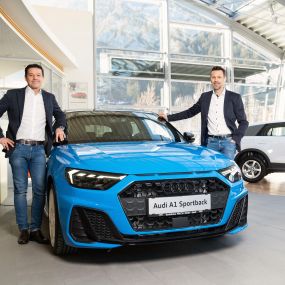 Unser Verkaufsteam in Imst: Reinhold Markl, Markenleiter Audi und Michael Raich