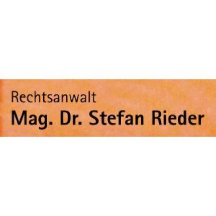 Logo fra Mag. Dr. Stefan Rieder