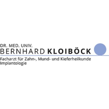 Logo van Zahnarzt Dr. med. univ. Bernhard Kloiböck