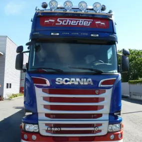 Schertler Helmut Transport GmbH Sondertransporte und Kranarbeiten in 6922 Wolfurt - LKW