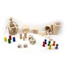 Würfel und Spielfiguren aus Holz - Drechslerei Angerer GmbH