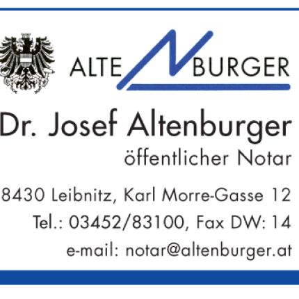 Logotyp från Dr. Josef Altenburger öffentl. Notar