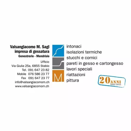 Logo von Valsangiacomo M. Sagl