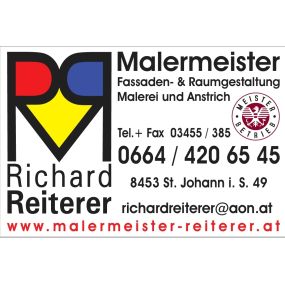 Reiterer Richard Malermeisterbetrieb in 8453 Sankt Johann im Saggautal
