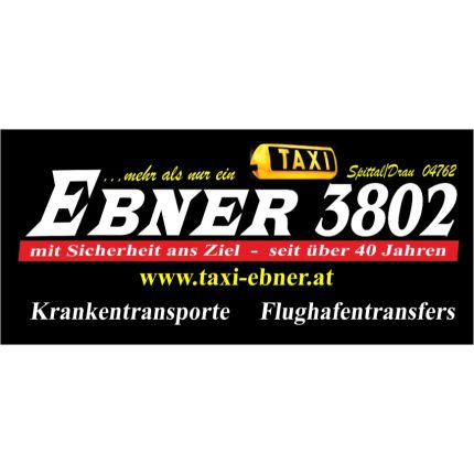 Logo van Taxi Ebner 3802 OG - Spittal/Drau