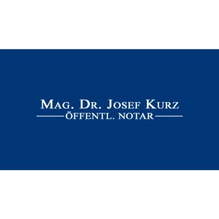 Logotyp från Notar Mag. Dr. Josef Kurz