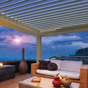 Kilga Metall- u. Torbau GmbH - Automatische Lamellen-Überdachung