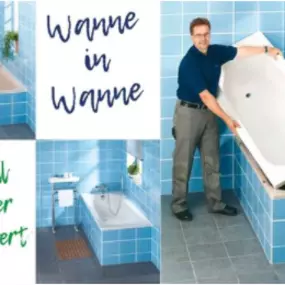 Wanne-in-Wanne-System vom Installateur