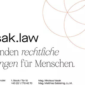 vasak law – Rechtsanwalt für Immobilienrecht | Mag. Nikolaus Vasak