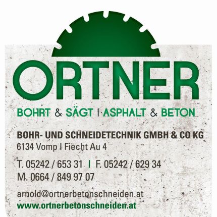 Logo van Ortner Kurt Bohr- u Schneidetechnik GmbH & Co KG