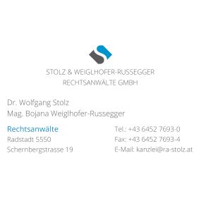Stolz & Weiglhofer-Russegger, Rechtsanwälte GmbH in 5550 Radstadt