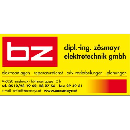Logo da Dipl. Ing. Zösmayr Elektrotechnik GmbH