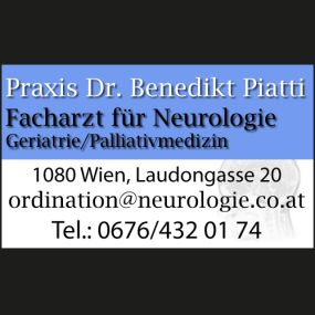 Dr. Benedikt Piatti - Visitenkarte