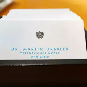 Bild von Dr. Martin Draxler, Amtsnachfolger ab 1.6.2025 Dr. Florian Walter