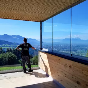 Glasgeländer - Glasschiebeelemente und Glasgeländer in  Perfekter Harmonie.