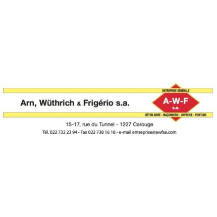 Logo od Arn, Wuthrich & Frigerio SA