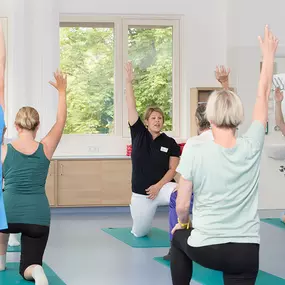 Gymnastik im Therapiezentrum Rosalienhof
(© Josef Schimmer)