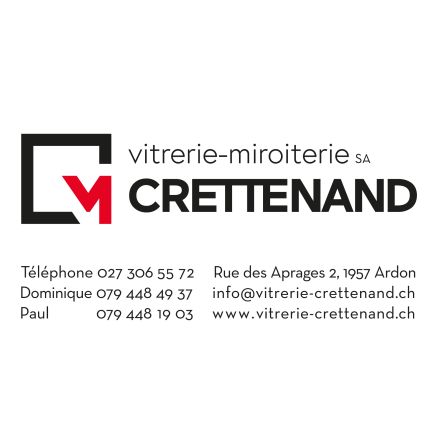 Logo from Vitrerie Crettenand SA