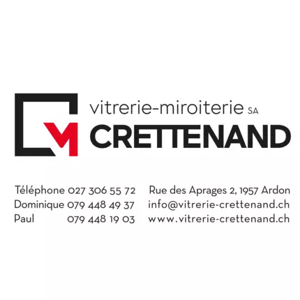 Logo van Vitrerie Crettenand SA