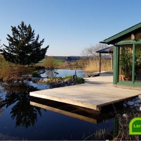 Leimüller Lärchenholz Johann und Gerda GnbR - Terrasse für Schwimmteich