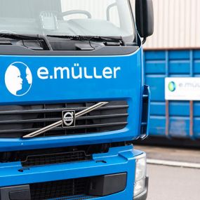 Lastwagen der E. Müller AG