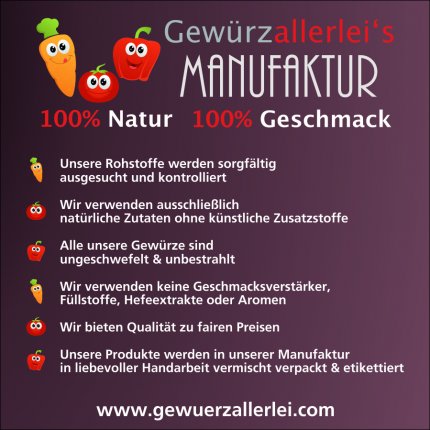 Logo von Gewürzallerlei's Manufaktur