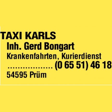Logo de Taxi Gerd Bongart