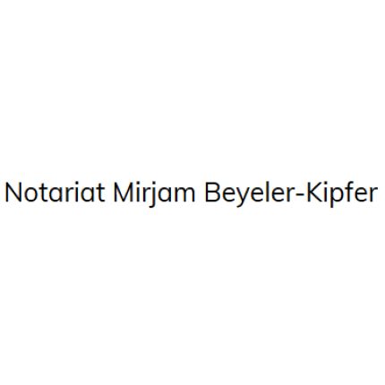 Logo fra Beyeler Mirjam