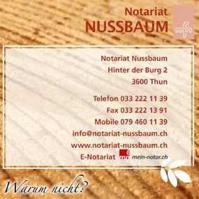 Bild von Notariat NUSSBAUM