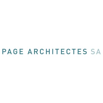 Logo fra PAGE ARCHITECTES SA
