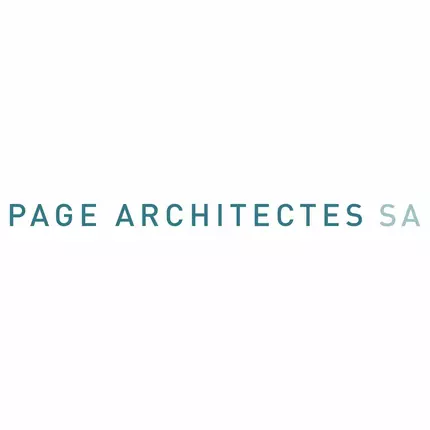 Logótipo de PAGE ARCHITECTES SA